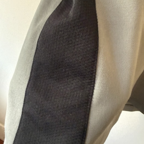 Alfani Men's XL Grey/Black 1/4 Snap Pullover Sweater Long Sleeve Slim Fit - Picture 5 of 6